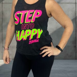 Camiseta Step into Happy