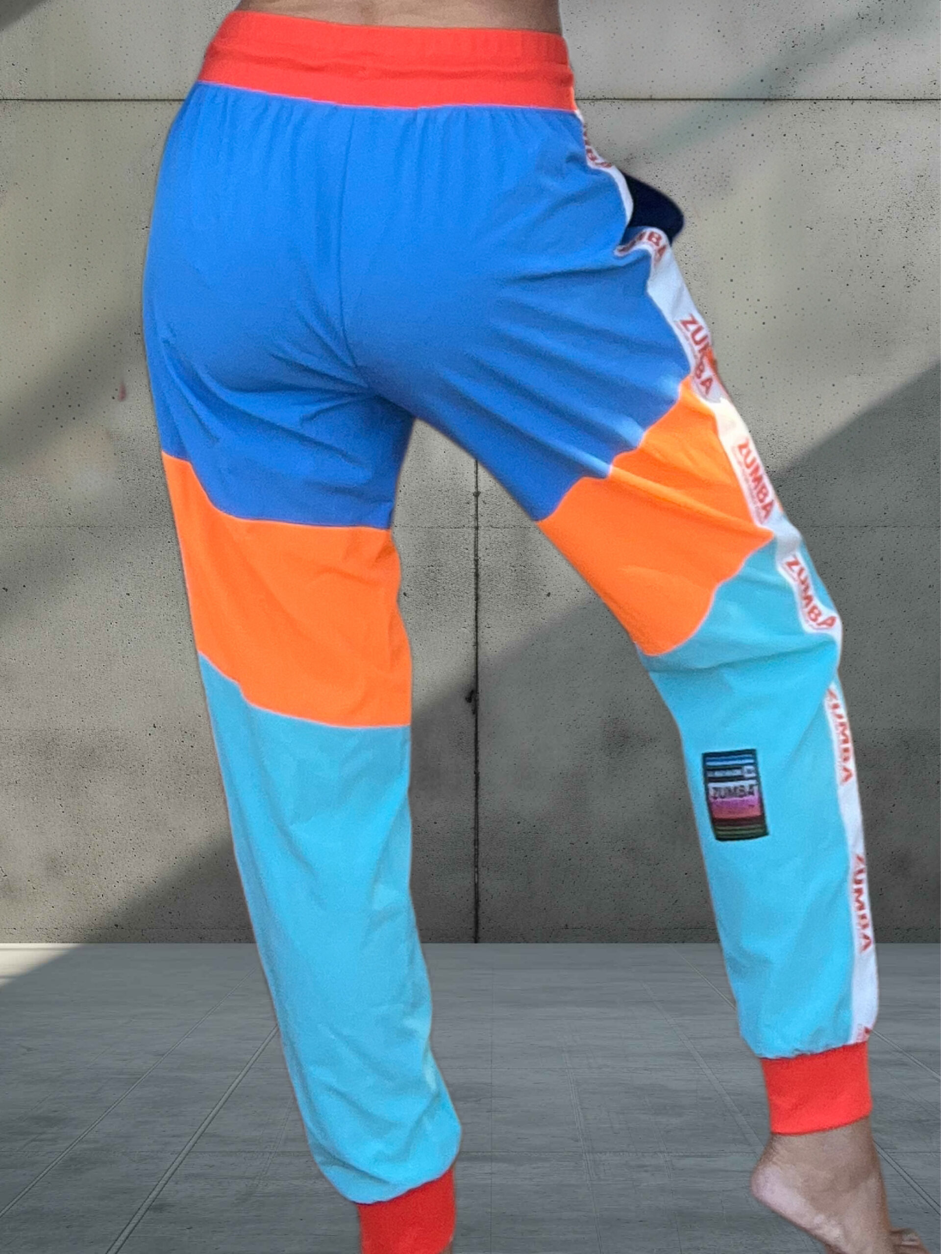 Pantalón Zumba Retro Color Block - Imagen 3