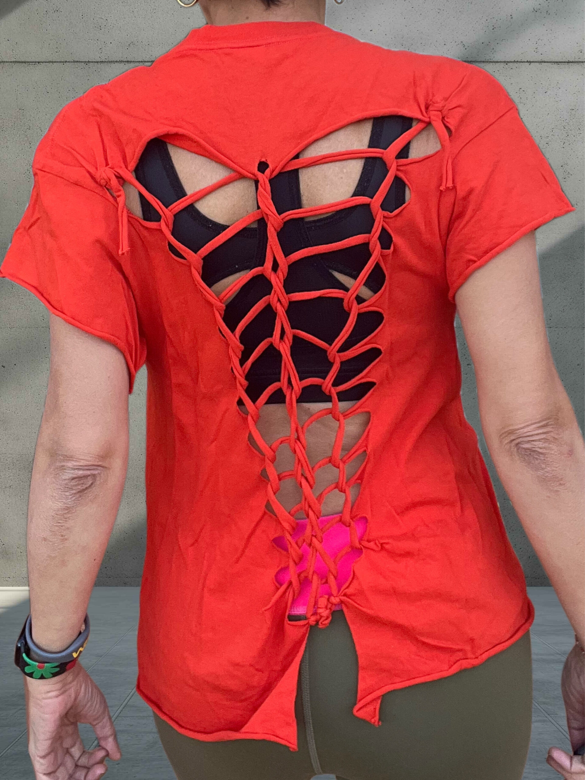 Camiseta Zumba Orange Custom - Imagen 2