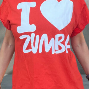 Camiseta Zumba Orange Custom